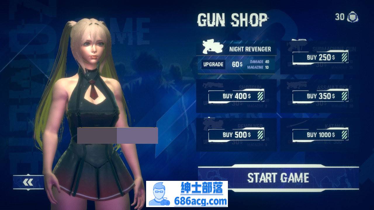 图片[1]-【3D动作/ACT/全动态】赛博女孩：绅士丧尸 STEAM官方中文步兵版【新作/CV/2G】-夺宝游戏