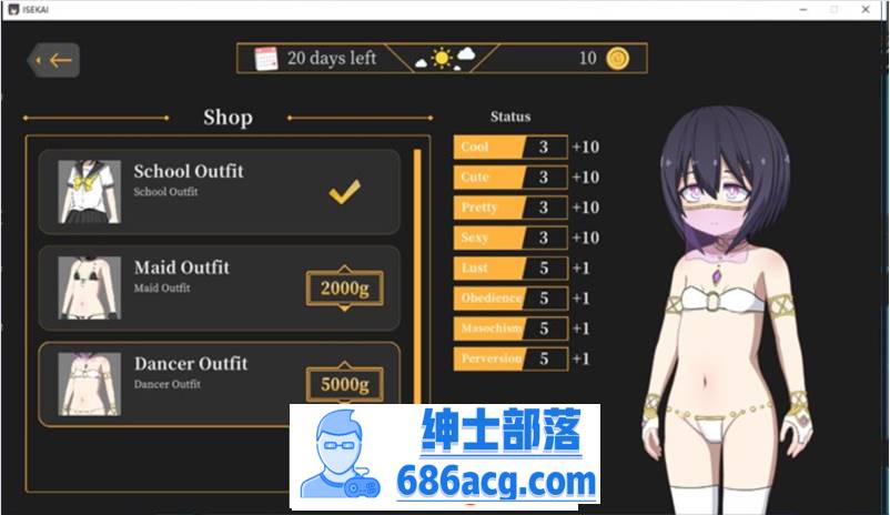 图片[3]-【互动SLG/生肉/全动态】Isekai Debt SLAVE~因为没钱所以决定卖春 DL正式完整版【新作/200M】 