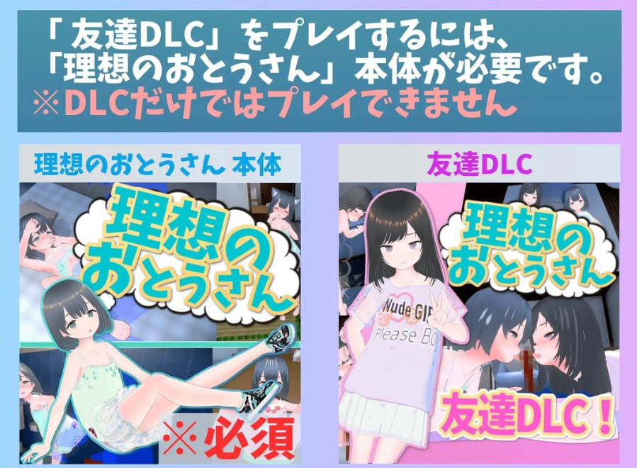 图片[3]-【互动SLG/萝莉/3D作品/动态/PC】 理想的爸爸~和爱女的同居生活~ v1.2.7 DL官方中文版 v1.01 [PC]