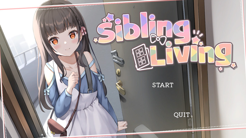 图片[1]-【互动SLG生肉新作】Sibling Living-β版【妹妹触摸换装1.1G电脑】 