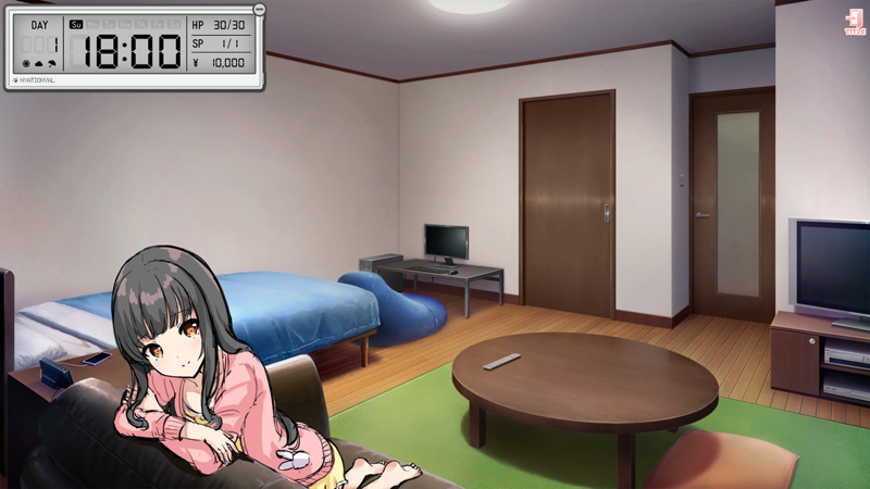 图片[2]-【互动SLG生肉新作】Sibling Living-β版【妹妹触摸换装1.1G电脑】 