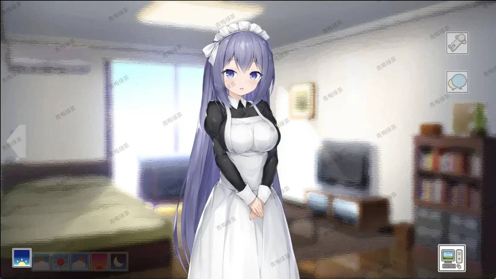 图片[1]-【养成RPG/AI汉化/双端】可爱女仆1.0汉化版【PC+安卓/843MB】 