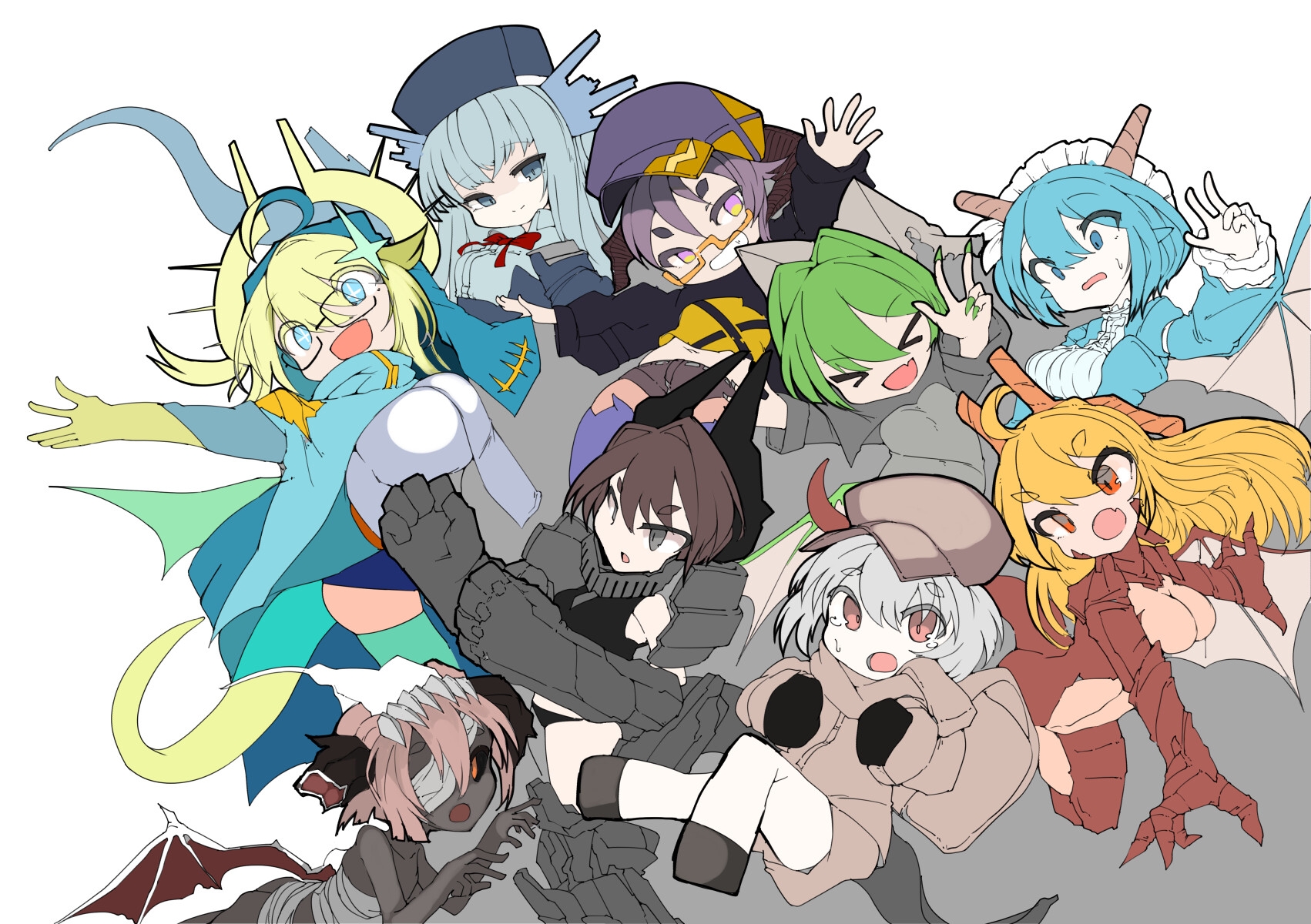 图片[1]-【日式RPG/魔物娘/姐姐×正太/PC】迷你龙使与八色之龙   V1.07 AI汉化版 [PC]