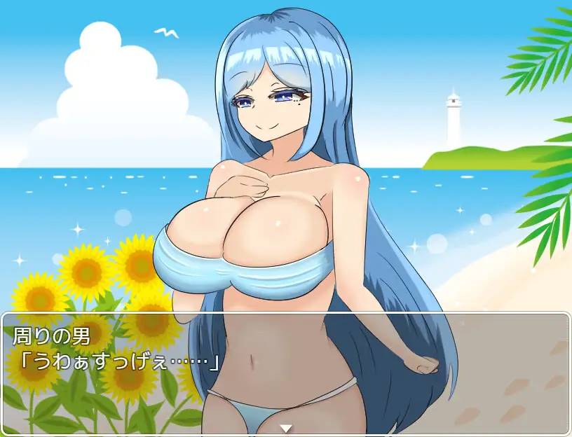 图片[2]-【RPG/机翻】可爱爆乳的最佳泳装女友  【PC+安卓/1G】 