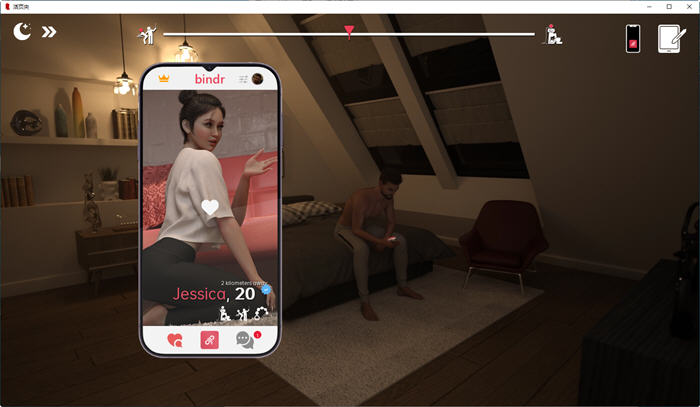 图片[3]-临时契约(Bindr Kink Dating) ver0.1.9 汉化版 PC+安卓 沙盒SLG游戏 2.8G 