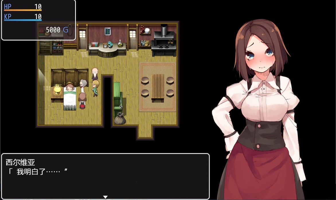 图片[1]-西尔维娅的药物是等价的 完整中文汉化版 绿帽RPG+全CG 