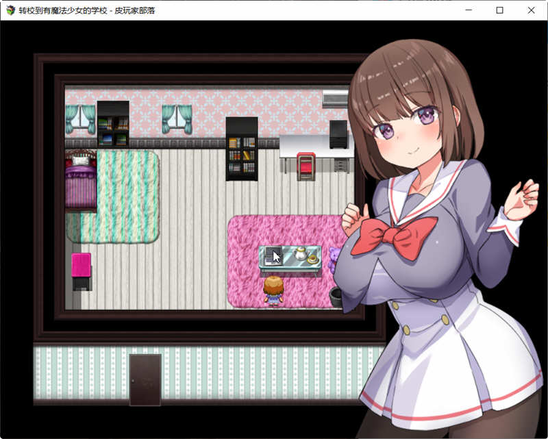 图片[2]-转校到有魔法少女的学校 精翻汉化版 PC+安卓+全CG RPG游戏 